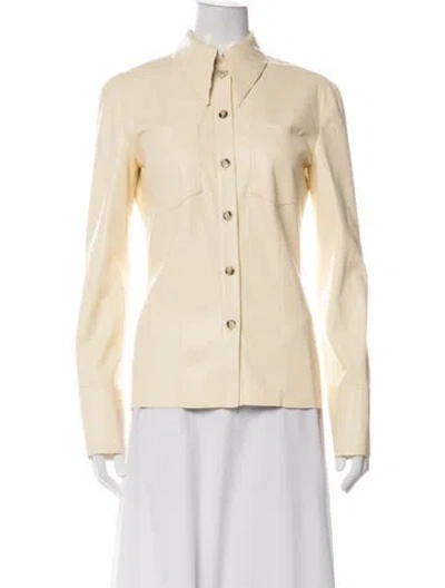 Pre-owned Nanushka Jacket In Neutrals