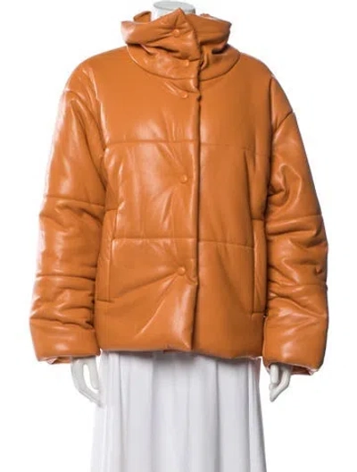Pre-owned Nanushka Jacket In Orange