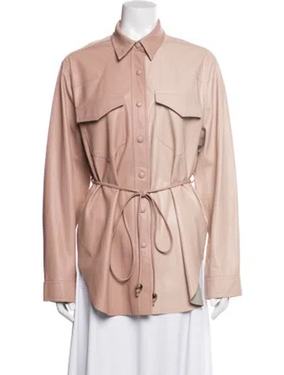 Pre-owned Nanushka Jacket In Pink