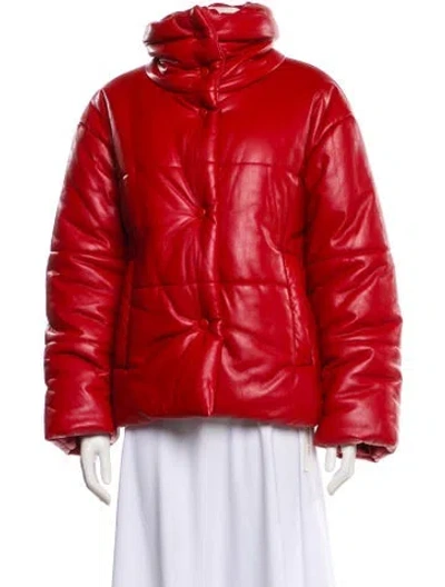 Pre-owned Nanushka Jacket In Red