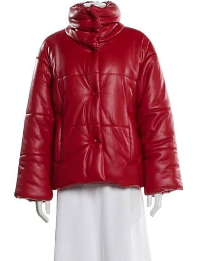 Pre-owned Nanushka Jacket In Red