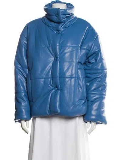 Pre-owned Nanushka Jacket W/ Tags In Blue