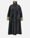 Nanushka Liesel Coat In Synthetic Leather In Black