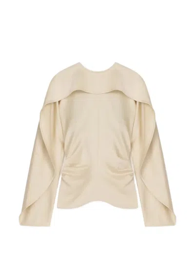 Nanushka Jamille Top In Neutral