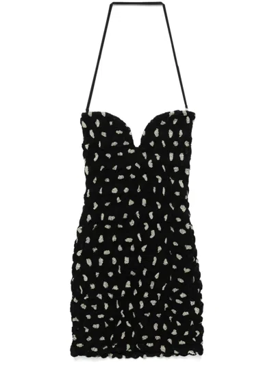 Nanushka Jannika Mini Dress In Black