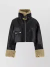 Nanushka Jemma Jacket Shearling Trim