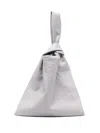Nanushka Jen Clutch Bag In Grey