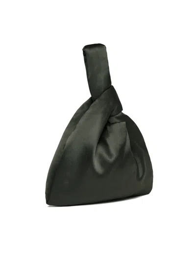 Nanushka Jen Slip Tote Bag In Green
