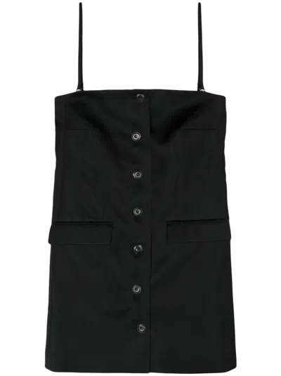 Nanushka Jenthe Strapless Minidress In Black