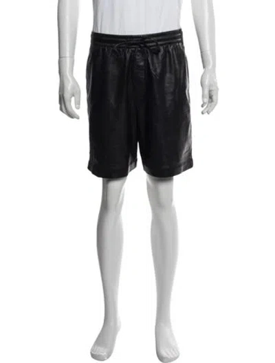 Pre-owned Nanushka Jogger Shorts In Black