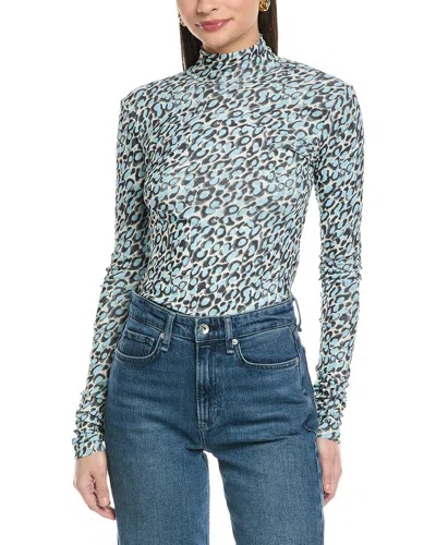 Nanushka Leopard-print Stretch-jersey Turtleneck Top In Animal Print