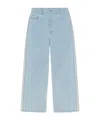Nanushka Josine High-rise Wide-leg Jeans In Blue