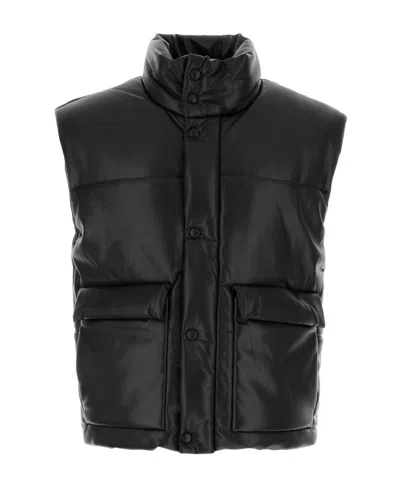 NANUSHKA NANUSHKA PUFFER LEATHER VEST