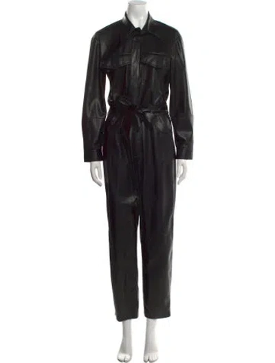 Pre-owned Nanushka Jumpsuit In Black