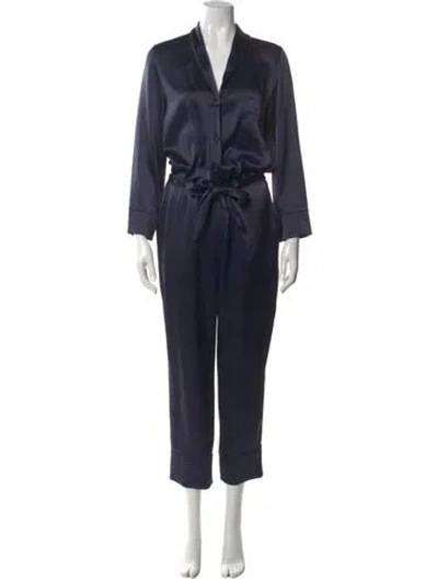 Pre-owned Nanushka Jumpsuit In Blue