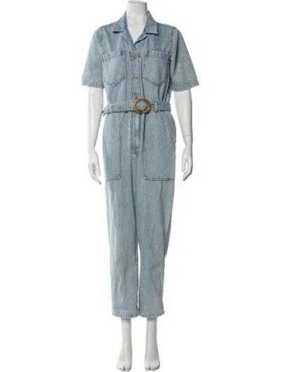 Pre-owned Nanushka Jumpsuit In Blue