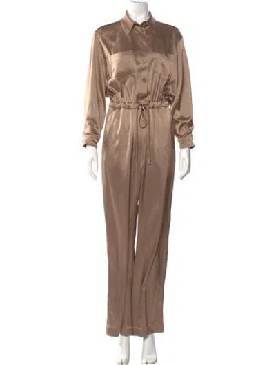 Pre-owned Nanushka Jumpsuit In Neutral