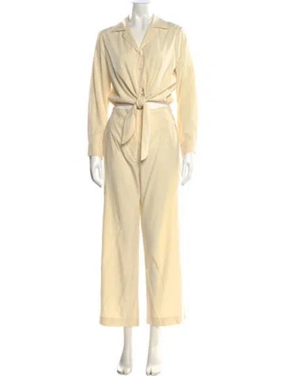 Pre-owned Nanushka Jumpsuit In Neutral