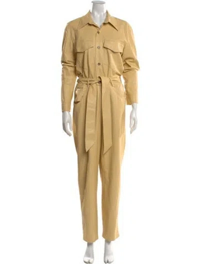 Pre-owned Nanushka Jumpsuit In Neutral