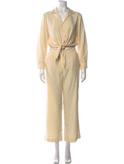 Pre-owned Nanushka Jumpsuit In Neutrals