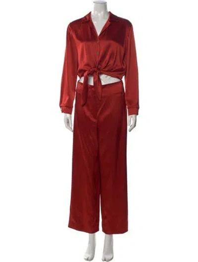 Pre-owned Nanushka Jumpsuit In Red