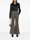 Nanushka Justina Satin Long-sleeve Shirt In Black In Black