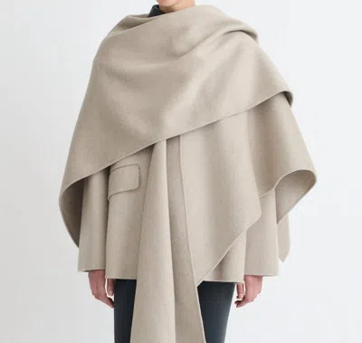 Nanushka Kamin Scarve In Stone In Neutral