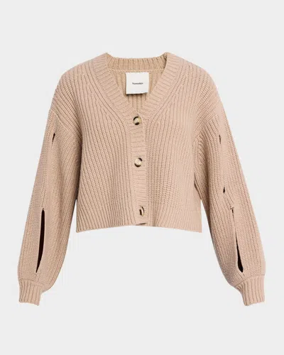 NANUSHKA KAROLIN WOOL-CASHMERE CARDIGAN