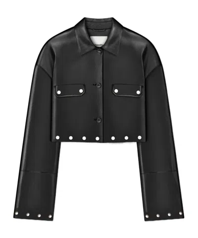 Nanushka Kassie Shirt In Black