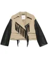 Nanushka Kazia Jacket In Neutrals