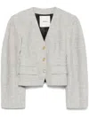 Nanushka Kiyo Jacket In 白色