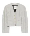 Nanushka Kiyo Blazer In Gray