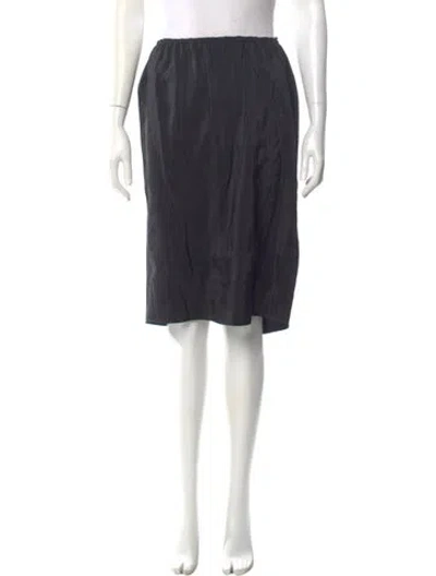 Pre-owned Nanushka Knee-length Skirt In Black