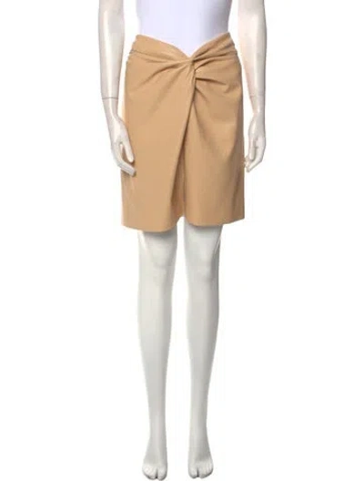 Pre-owned Nanushka Knee-length Skirt In Neutral