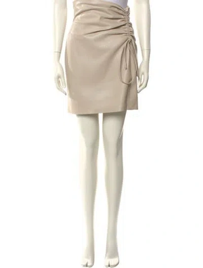 Pre-owned Nanushka Knee-length Skirt In Neutral
