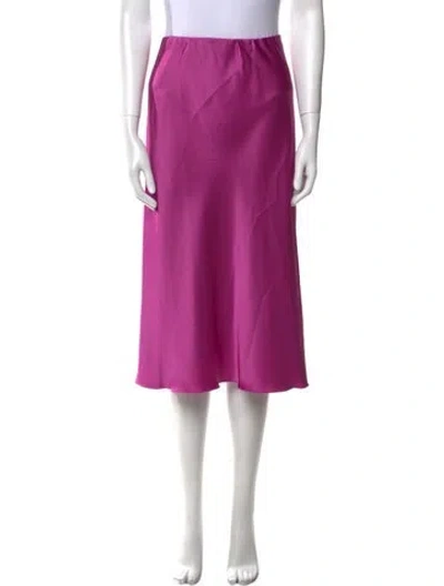 Pre-owned Nanushka Knee-length Skirt W/ Tags In Purple