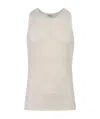 Nanushka Knitted Tank Top In White