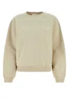 Nanushka Sand Cotton Sweatshirt In Beige O Tan