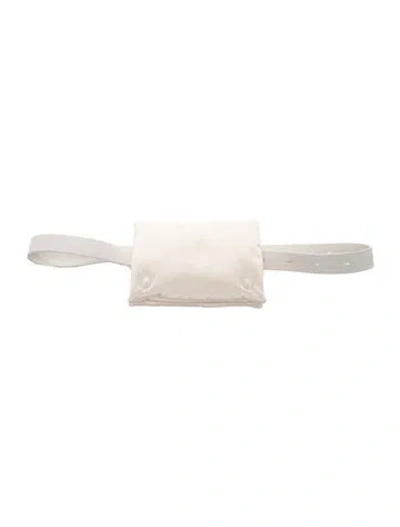 Pre-owned Nanushka Leather Belt Bag In Neutrals