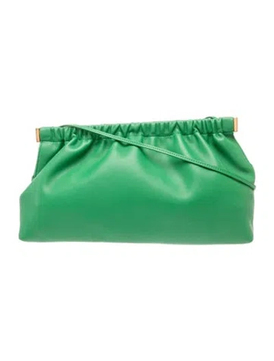 Pre-owned Nanushka Leather Evening Bag In Green