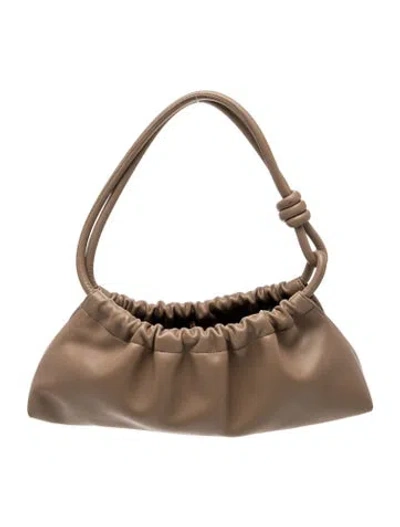 Pre-owned Nanushka Leather Shoulder Bag In Brown