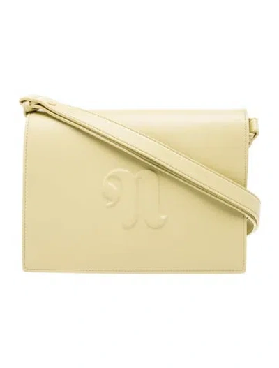 Pre-owned Nanushka Leather Shoulder Bag In Green