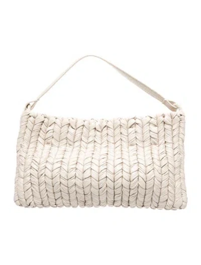 Pre-owned Nanushka Leather Shoulder Bag In Neutrals