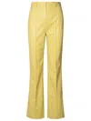 Nanushka Leena Lime Polyurethane Pants