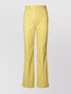 Nanushka Leena Lime Polyurethane Pants