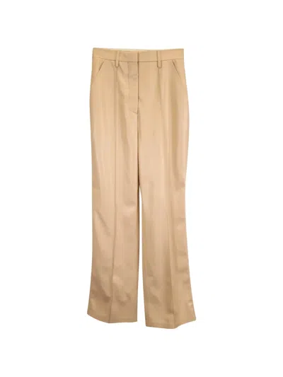 Pre-owned Nanushka Leena Trousers In Neutral