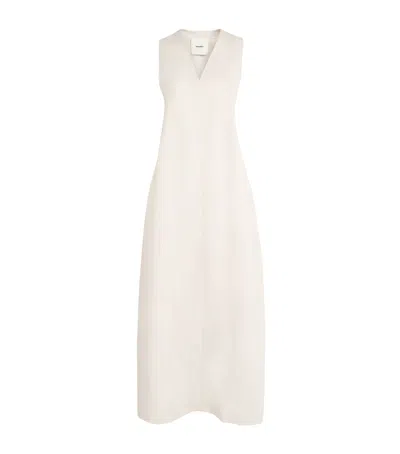 Nanushka Linen-blend Amarilis Dress In White