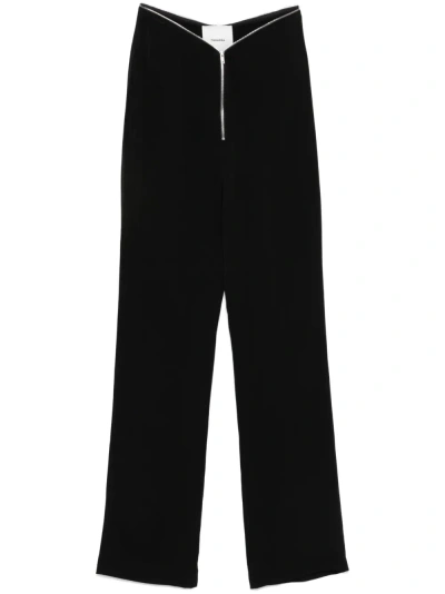 Nanushka Linett Trousers In ブラック