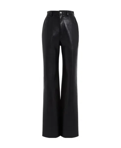 Nanushka Logo Casual Pants In Black