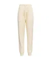 Nanushka Fleeced Cotton Shay Joggers With 3 Pockets In Nude